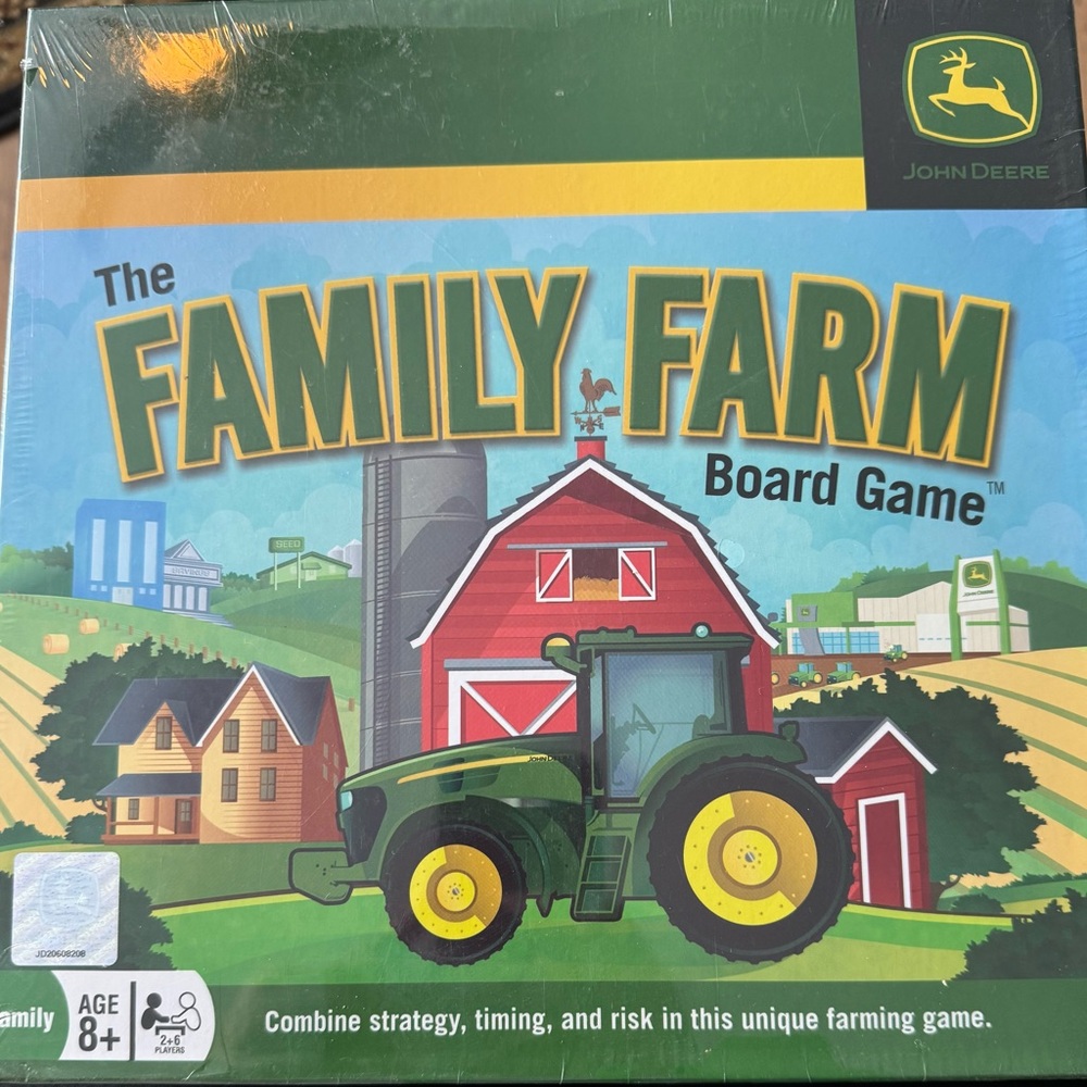 John Deere Family Farm Board Game - Green
